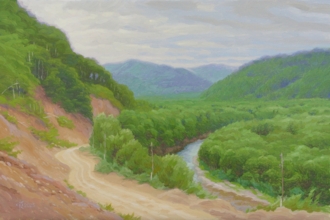 Сахалин. Дали реки Макаровки 