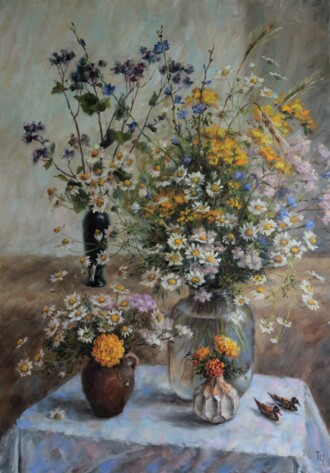 Натюрморт с уточками