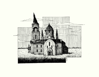 Здесь был Бог. Введенская церковь. с.Пёт.