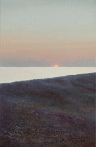 Картина Море, закат, Должанка 
