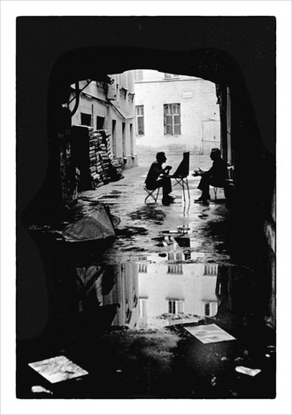 Художник в подворотне