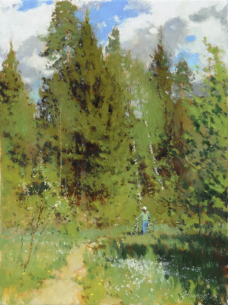 Майский лес