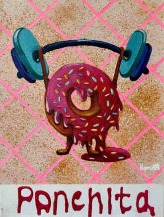 Сладкий фитнес. Пончик