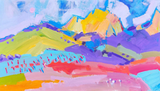 Вечер и одуванчики