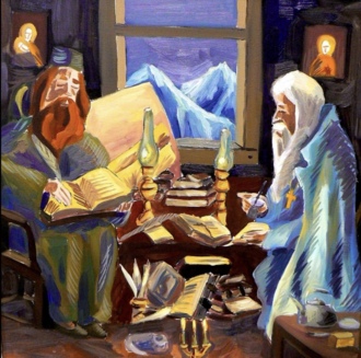 Философы Бога, монахи.