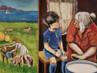 У бабушки в гостях