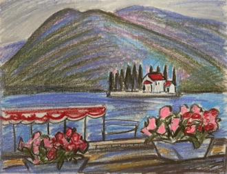 В Которском заливе, Черногория