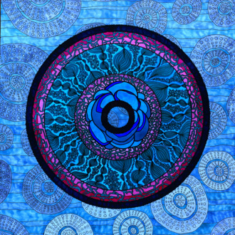 Частица Графика цветными маркерами в форме пластинки