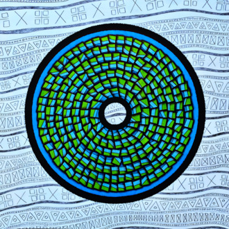 Эстетичный (1) Стеклянная мозаика Осколки секла Пирамида