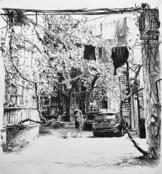 Тбилиси. Старый дворик