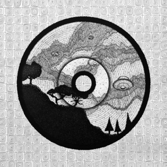 Пришествие Пришельцы в лесу Нло Горный пейзаж