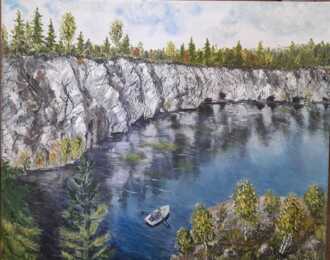 Рускеала. Мраморный каньон.