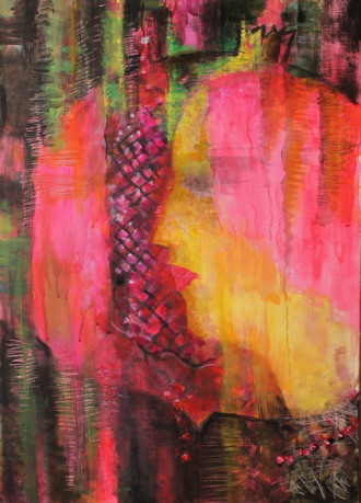 Гранатовое ожерелье. (диптих 