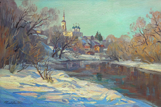 Март на реке Протве