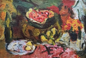 Натюрморт с арбузом