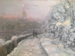 Прогулка в Лужниках