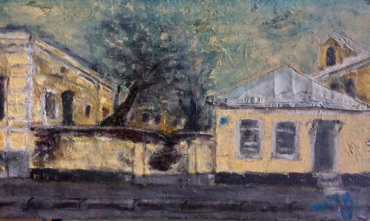 Новая крыша и старый забор