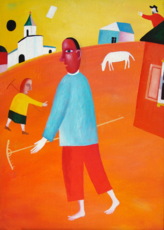 Парень с граблями