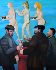 Мужчины с водкой мечтают