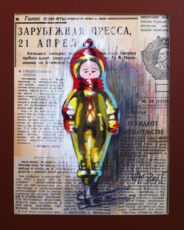 Елочная игрушка «Космонавт»