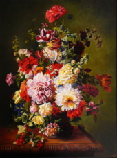  Цветы  и пионы 