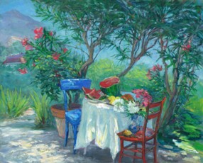 В тени олеандров