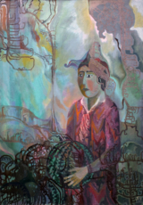 Девочка с арбузом