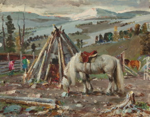 У Холодного Белка. Горный Алтай