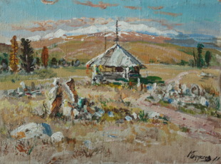 Древнее захоронение. Курай, Горный Алтай