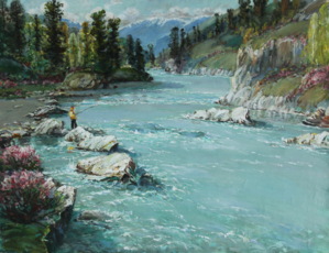 Весна на Катуни.Горный Алтай