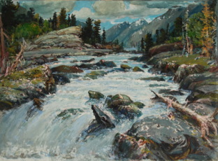 Шумы-перекаты. Горный Алтай