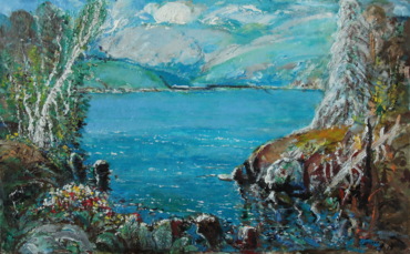 Телецкое озеро. Каменный залив. Горный Алтай.