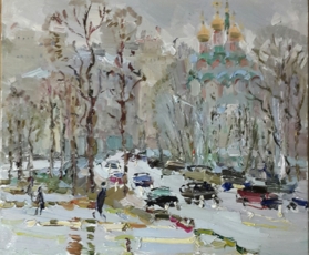 Москва. Комсомольский проспект.
