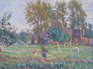 На огородах