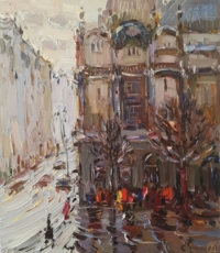 Дождь в Москве