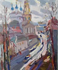 ,,Боровск. Весеннее солнце