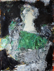 Портрет в зеленом платье