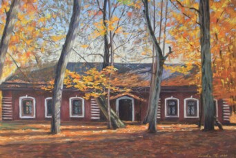 Кузница в Усадьбе Узкое 