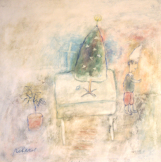 Елка с корабликами