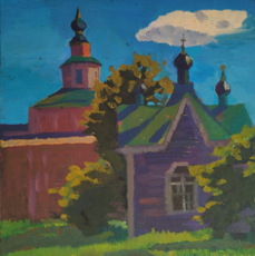 Переяславль-Залесский.Часовня в Горицком Успенском монастыре. 