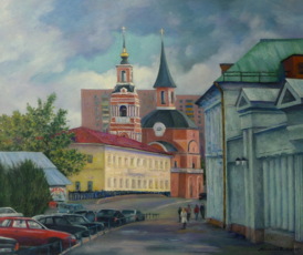 Храм Святых Апостолов Петра и Павла в Новой Басманной слободе 