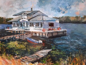 Плёс.Дебаркадер №1