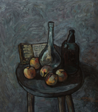 Натюрморт с персиками