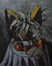 Натюрморт с кукурузой