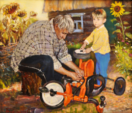 Первый велосипед