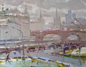 Вид на Москворецкий мост
