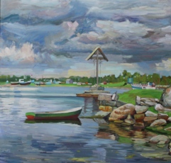 Бухта Благополучия, Белое море, Большой Соловецкий остров.
