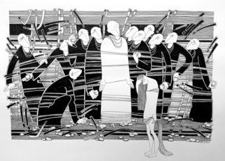 Библейские сюжеты. Первый камень