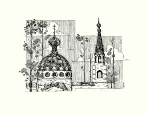 Здесь был Бог. Храм покрова Богородицы. Хотнежа.
