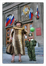 Бабушка и внук